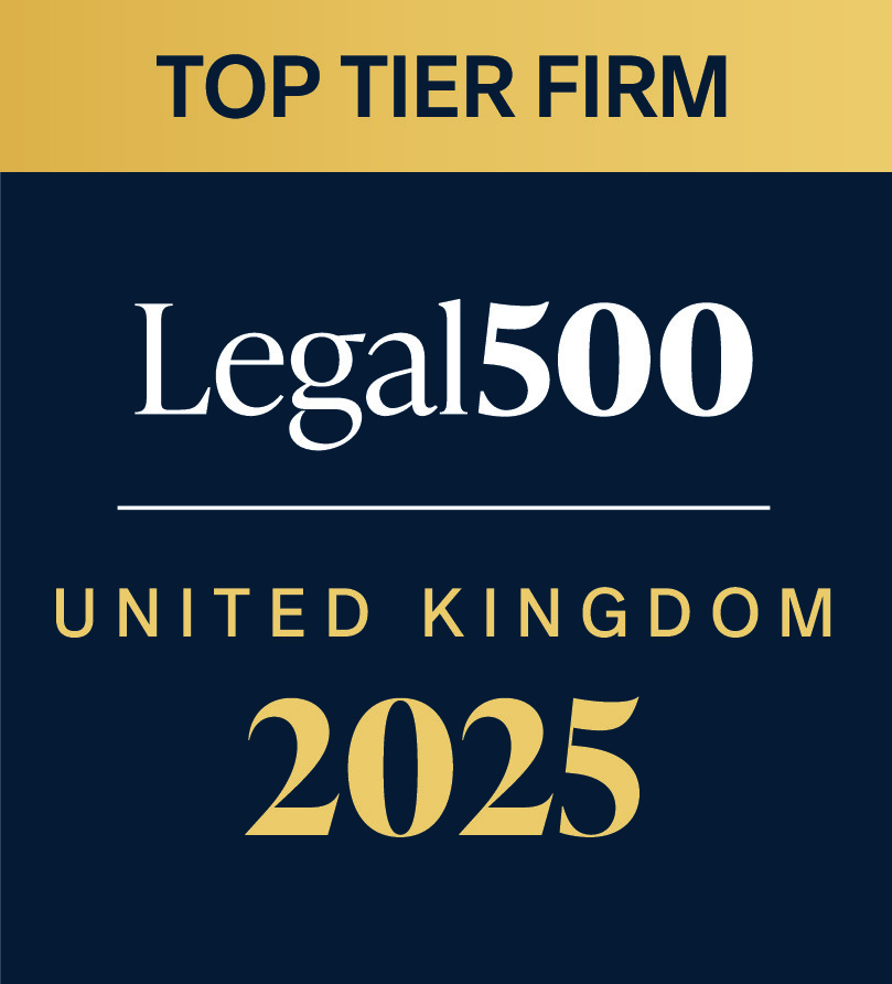 Top Tier Legal 500 firm
