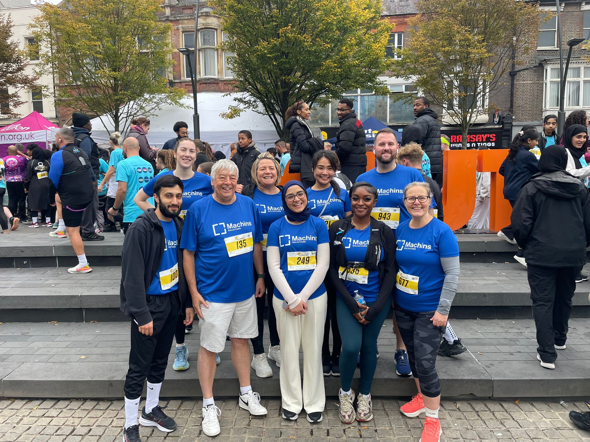 Team Machins at Love Luton RunFest